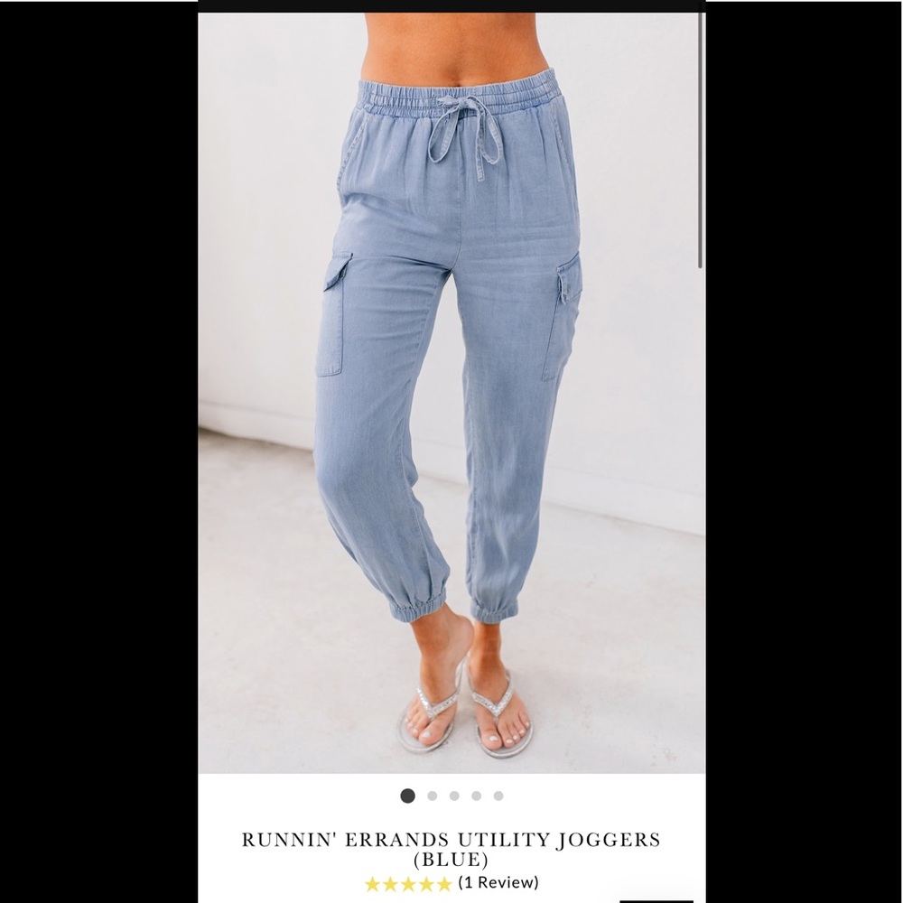 RUNNIN' ERRANDS UTILITY JOGGERS (BLUE)